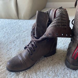 Steve Madden Combat Boots